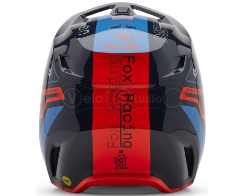Детский мотошлем FOX YTH V1 Mips Helmet - Race Spec [Midnight], YS