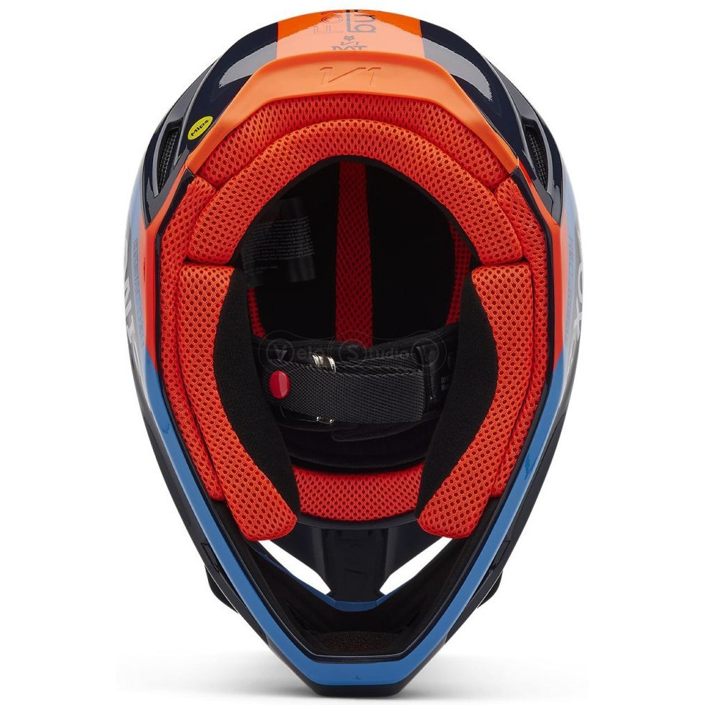 Детский мотошлем FOX YTH V1 Mips Helmet - Race Spec [Midnight], YM