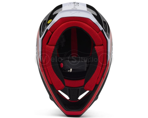 Детский мотошлем FOX YTH V1 Mips Helmet - Race Spec [Flo Red], YS