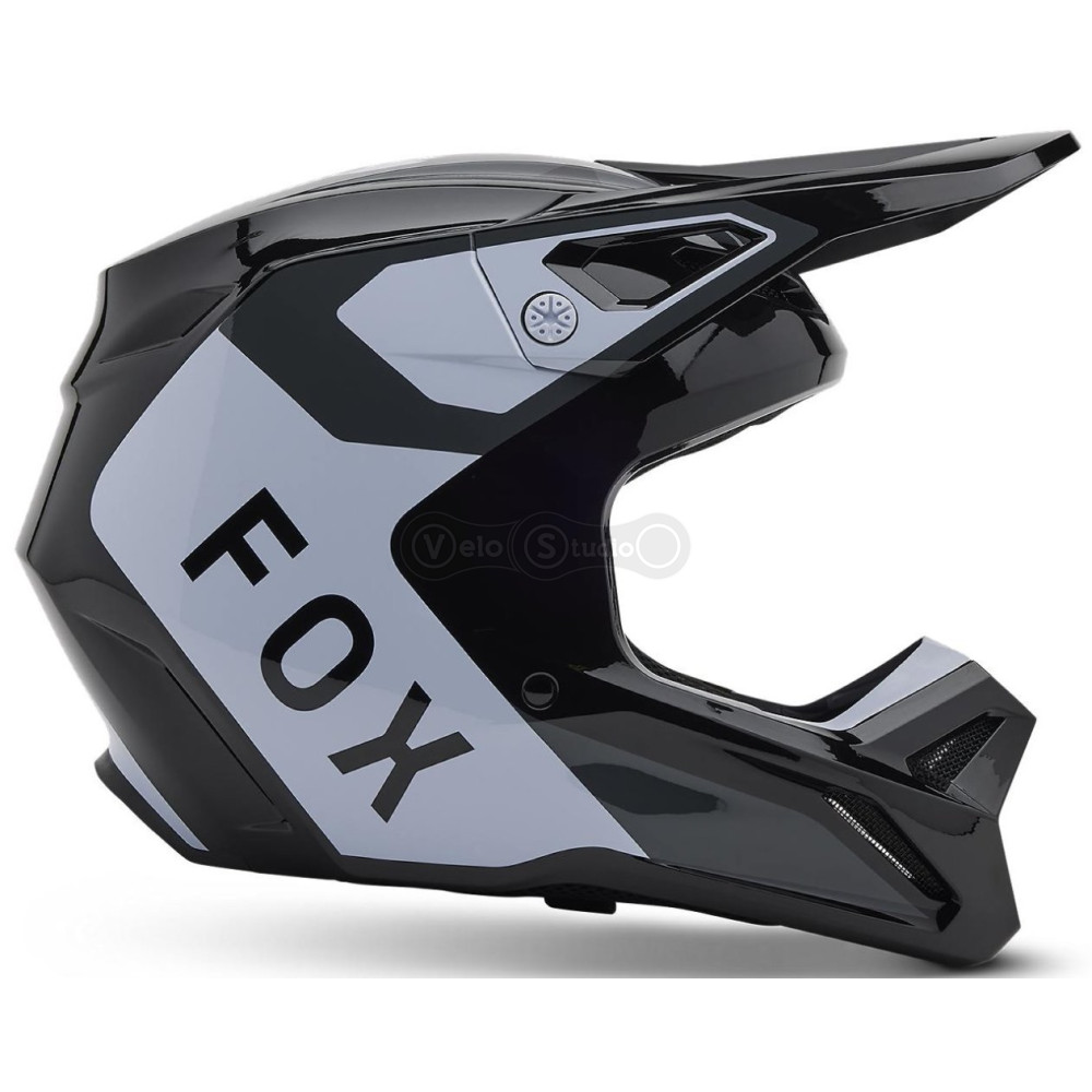 Детский мотошлем FOX YTH V1 Mips Helmet - Lean [Black], YS