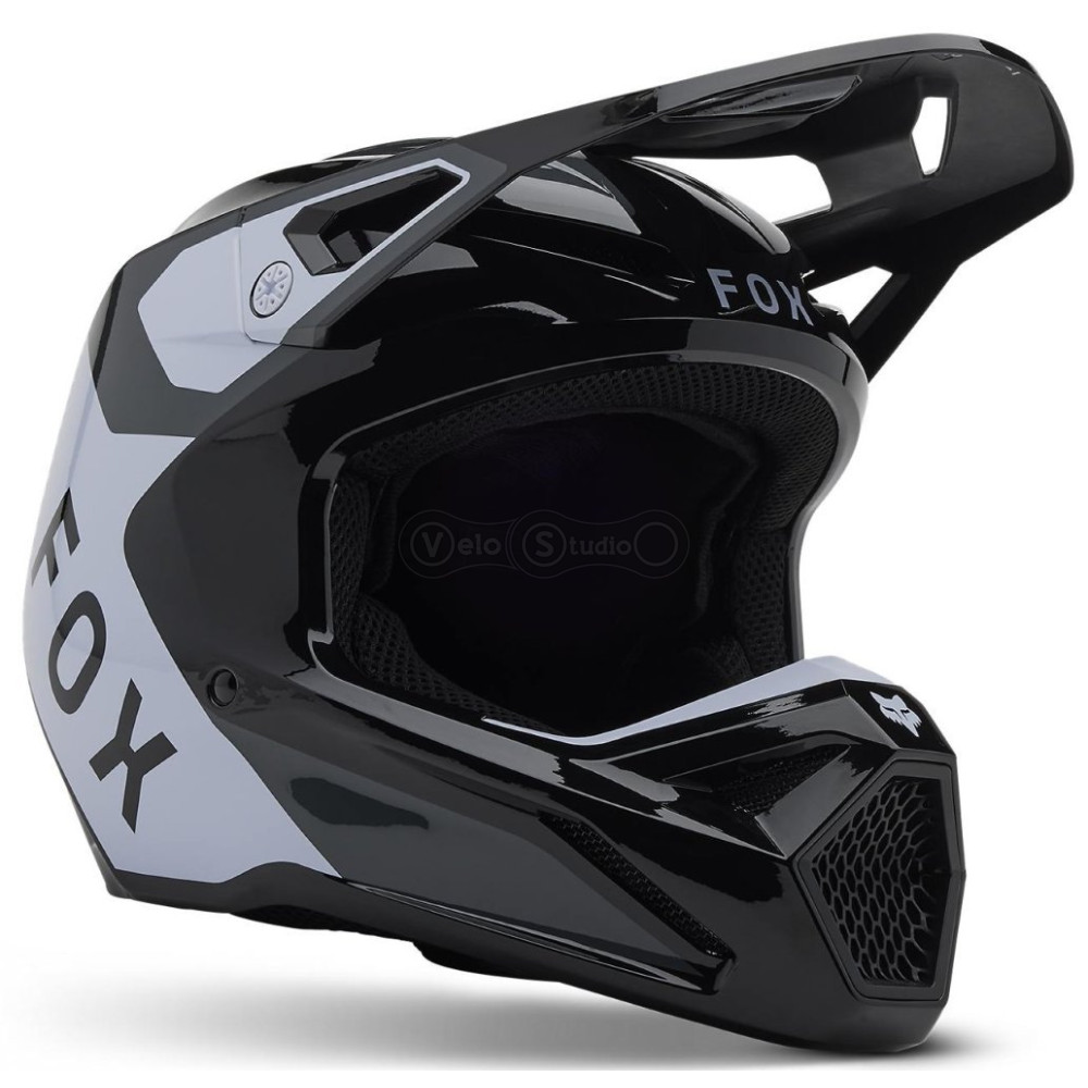 Детский мотошлем FOX YTH V1 Mips Helmet - Lean [Black], YS