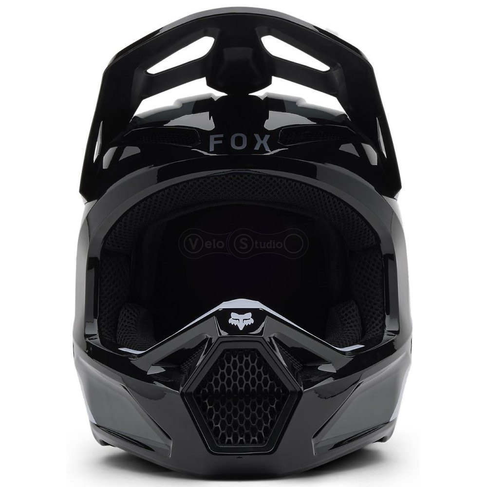 Детский мотошлем FOX YTH V1 Mips Helmet - Lean [Black], YS