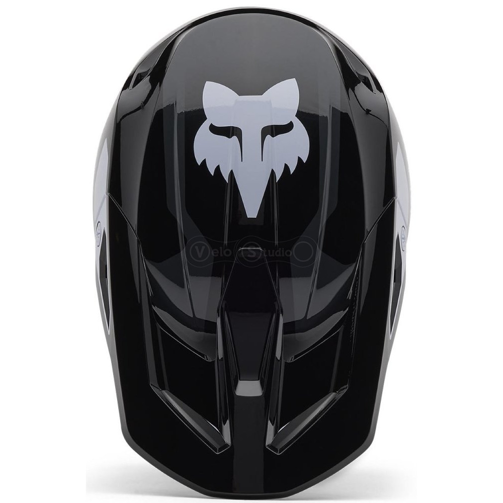 Детский мотошлем FOX YTH V1 Mips Helmet - Lean [Black], YS