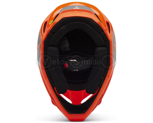 Детский мотошлем FOX YTH V1 Mips Helmet - Lean [Flo Orange], YM