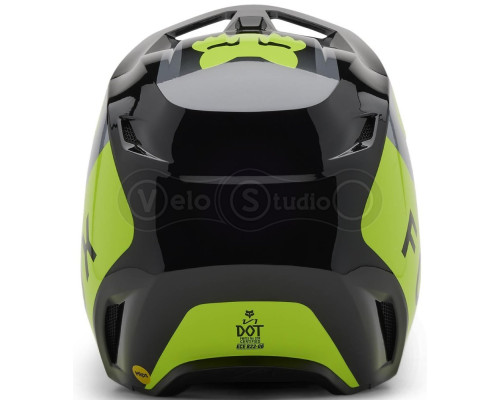 Детский мотошлем FOX YTH V1 Mips Helmet - Lean [Grey], YS