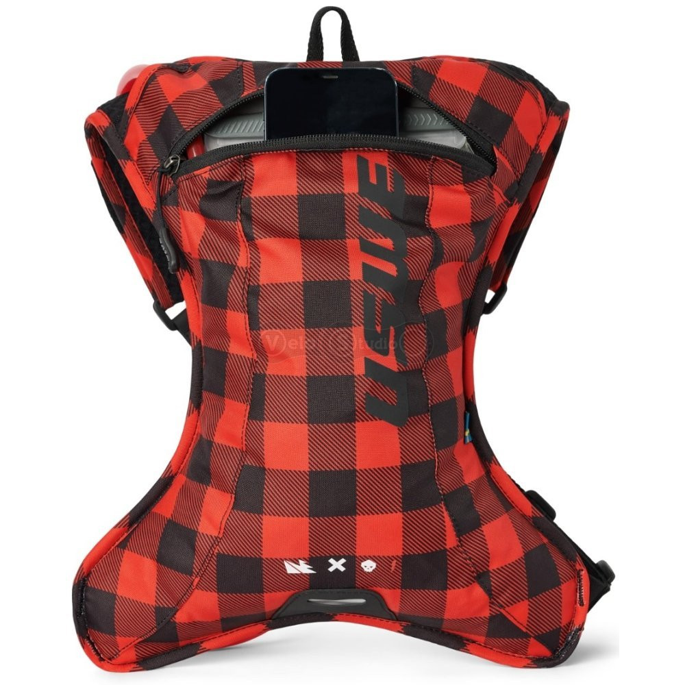 Рюкзак USWE OUTLANDER 2L Hydration Pack [Flannel Red], Small