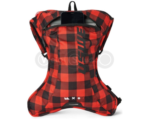 Рюкзак USWE OUTLANDER 2L Hydration Pack [Flannel Red], Small