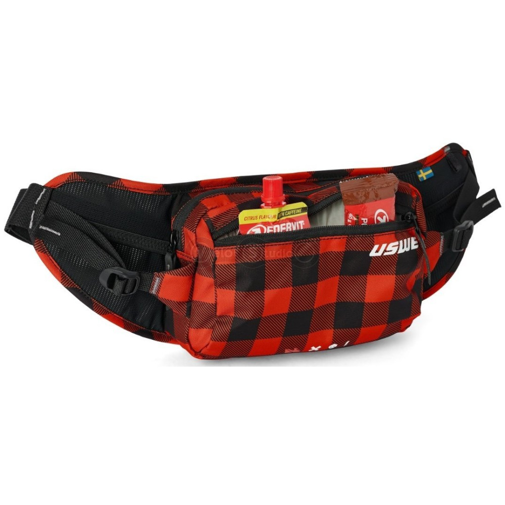 Сумка на пояс USWE WAIST 2L Hip Pack [Flannel Red], Belt Bag