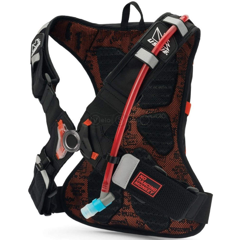 Рюкзак USWE MOTO HYDRO 4L Hydration Pack [Factory Orange], Small