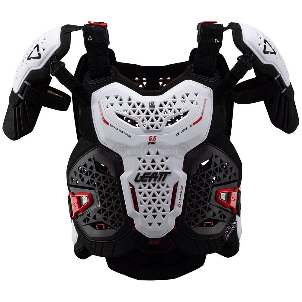 Защита тела LEATT 5.5 PRO EVO Chest Protector [White], S/M