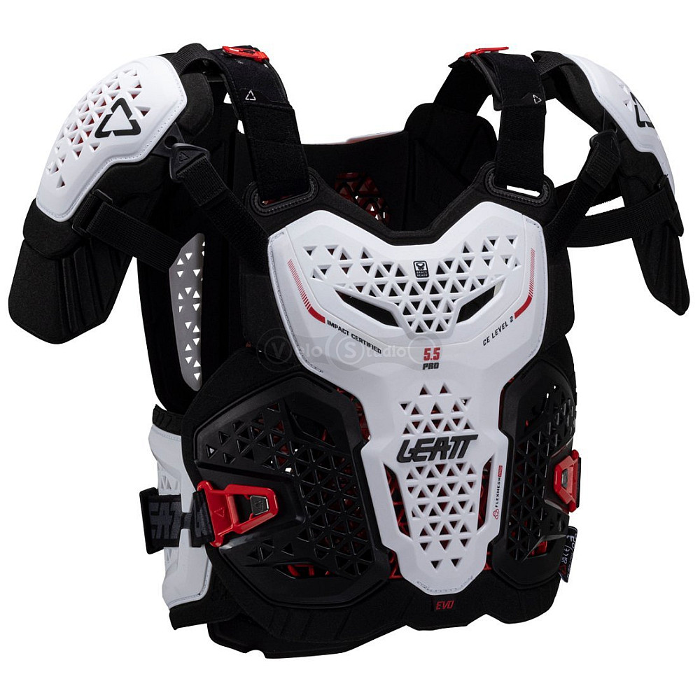 Защита тела LEATT 5.5 PRO EVO Chest Protector [White], S/M