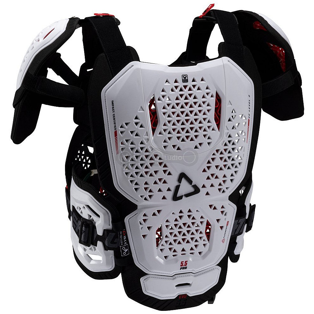 Защита тела LEATT 5.5 PRO EVO Chest Protector [White], S/M