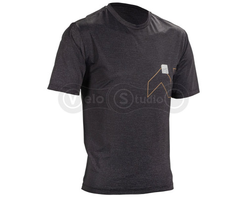 Джерсі LEATT MTB 1.0 Trail X-Flow Jersey [Black], M