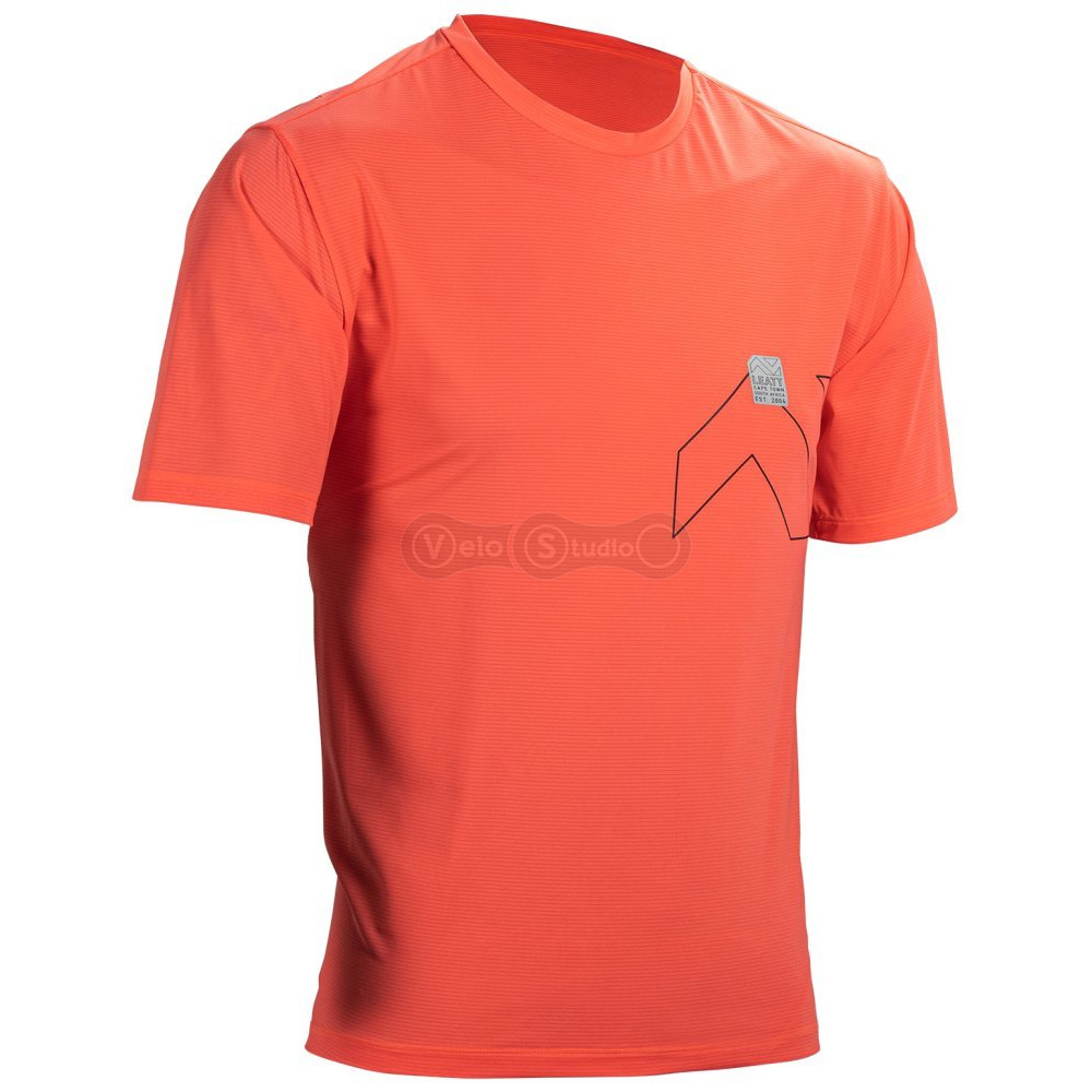 Джерсі LEATT MTB 1.0 Trail X-Flow Jersey [Neon], M