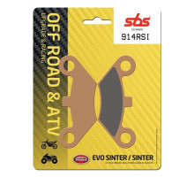 Колодки гальмівні SBS 914RSI Racing Brake Pads, EVO Sinter/Sinter