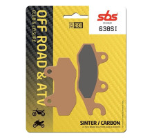 Тормозные колодки SBS 638SI Sport Brake Pads, Sinter/Carbon