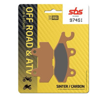 Колодки гальмівні SBS 974SI Sport Brake Pads, Sinter/Carbon