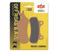 Колодки гальмові SBS 956SI Sport Brake Pads, Sinter/Carbon
