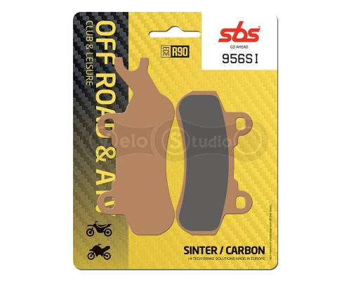 Колодки гальмівні SBS 956SI Sport Brake Pads, Sinter/Carbon