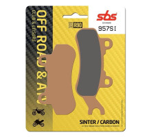 Колодки гальмові SBS 957SI Sport Brake Pads, Sinter/Carbon