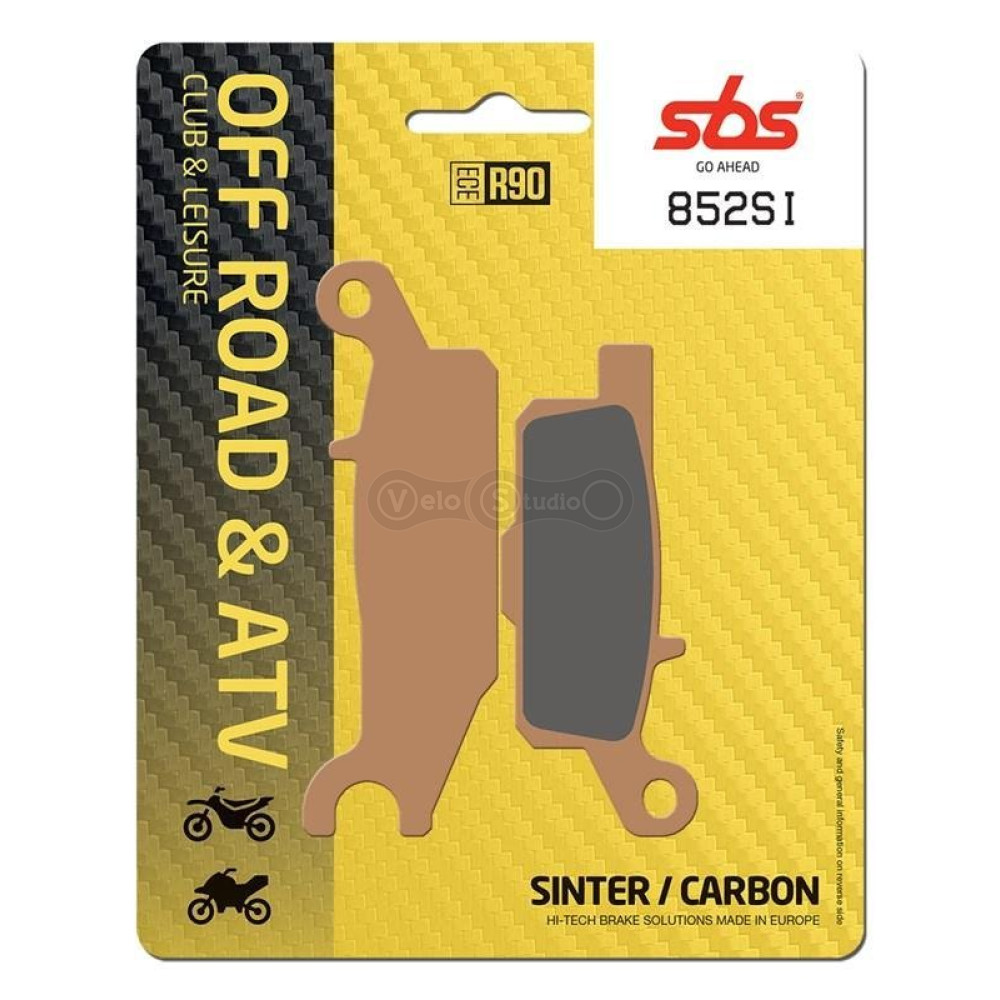 Тормозные колодки SBS 852SI Sport Brake Pads, Sinter/Carbon