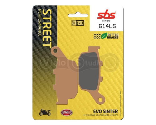 Колодки гальмівні SBS 614LS Performance Rear Brake Pads, Sinter