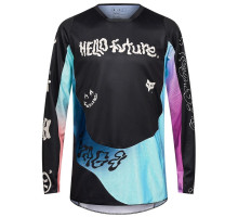 Джерси FOX 180 Jersey Long - Hello Future [Black], L