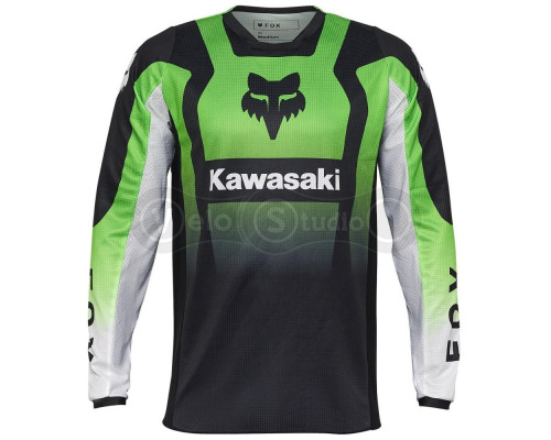 Джерси FOX 180 Jersey - KAWASAKI® [Flo Green], M