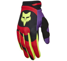 Перчатки FOX 180 Glove - EMOTION [Flo Red], L (10)