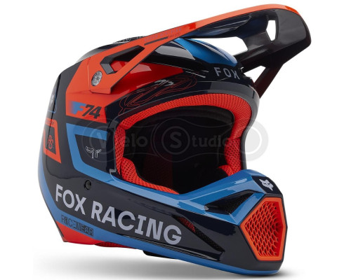 Мотошолом FOX V1 Mips Helmet - Race Spec [Midnight], M