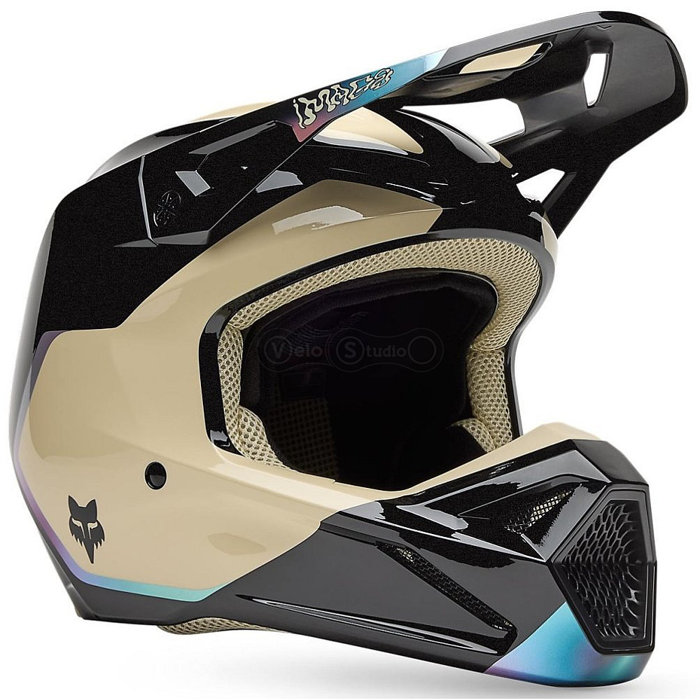 Мотошлем FOX V1 Helmet Mips - Hello Future [Black], M