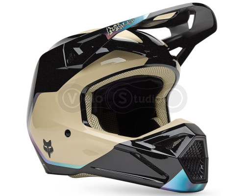 Мотошолом FOX V1 Helmet Mips - Hello Future [Black], M