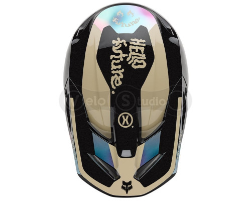 Мотошолом FOX V1 Helmet Mips - Hello Future [Black], M