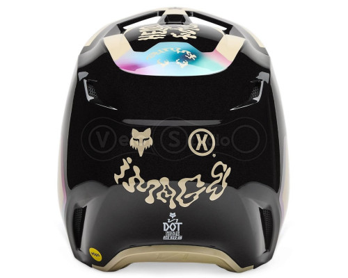 Мотошолом FOX V1 Helmet Mips - Hello Future [Black], M