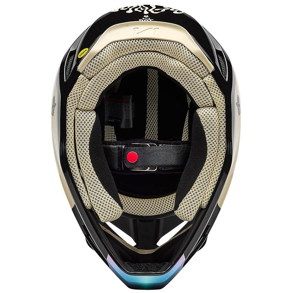 Мотошлем FOX V1 Helmet Mips - Hello Future [Black], M