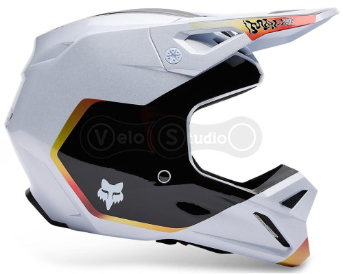 Мотошлем FOX V1 Helmet Mips - Hello Future [White], XS