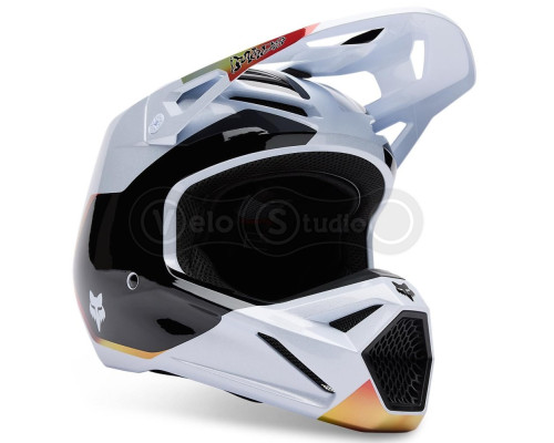 Мотошлем FOX V1 Helmet Mips - Hello Future [White], XS