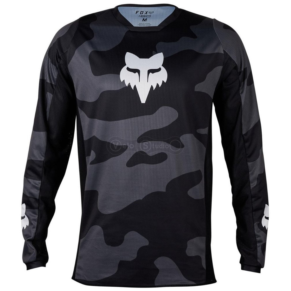Детская джерси FOX 180 Youth Jersey - BNKR [Black], YL