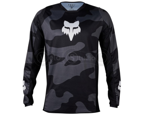 Детская джерси FOX 180 Youth Jersey - BNKR [Black], YXL