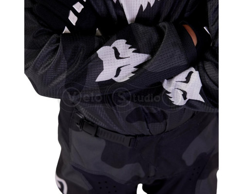 Детская джерси FOX 180 Youth Jersey - BNKR [Black], YXL