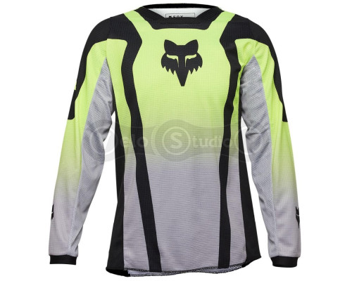 Детская джерси FOX 180 Youth Jersey - LEAN [Flo Yellow], YL