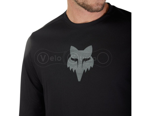 Джерси FOX RANGER Jersey Long - Fox Head [Black], M
