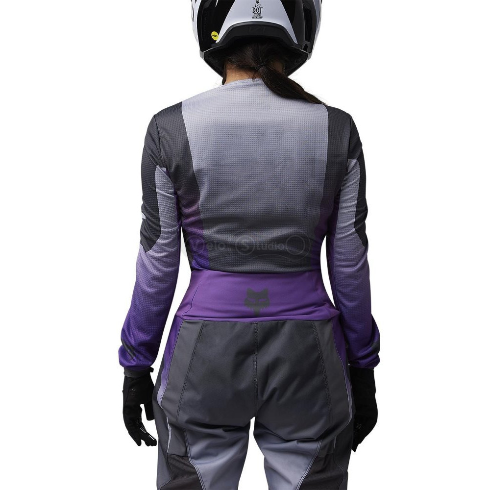 Жіноче джерсі FOX 180 Woman Jersey - LEAN [Dark Purple], L