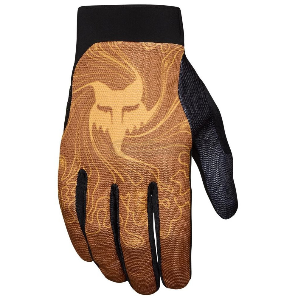 Вело перчатки FOX Ranger Glove - Frequency [Tangerine], M (9)