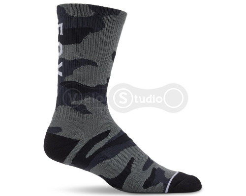 Шкарпетки FOX Crew Sock - CAMO [Black], L/XL (EU43-45)