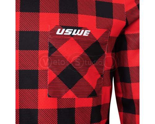 Джерсі USWE Flannel Jersey [Flame Red], M