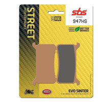 Колодки гальмівні SBS 947HS Performance Front Brake Pads, EVO Sinter
