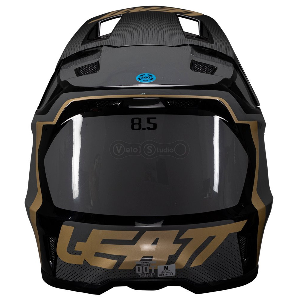Мотошлем LEATT Moto 8.5 Helmet+Goggle [Black], M