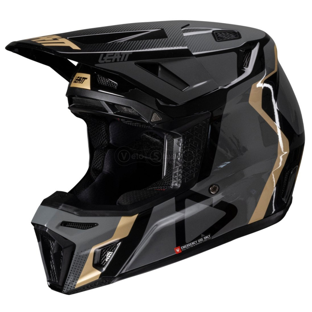 Мотошлем LEATT Moto 8.5 Helmet+Goggle [Black], M