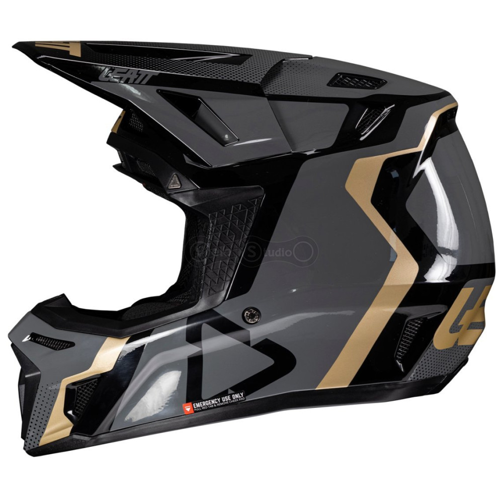 Мотошлем LEATT Moto 8.5 Helmet+Goggle [Black], M